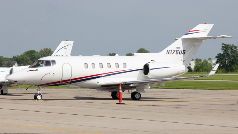Photo of N176US - PRIVATE Beechcraft Hawker 900XP at DLZ on AeroXplorer Aviation Database
