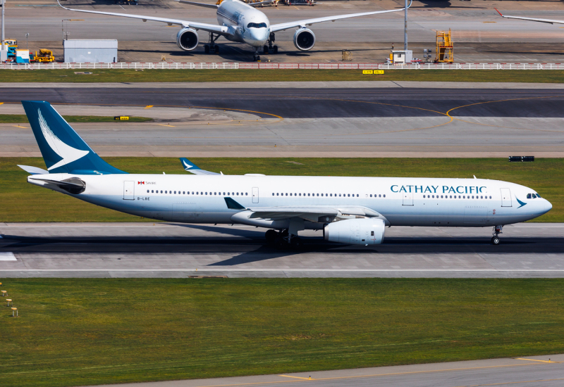 Photo of B-LBE - Cathay Pacific Airbus A330-300 at HKG on AeroXplorer Aviation Database