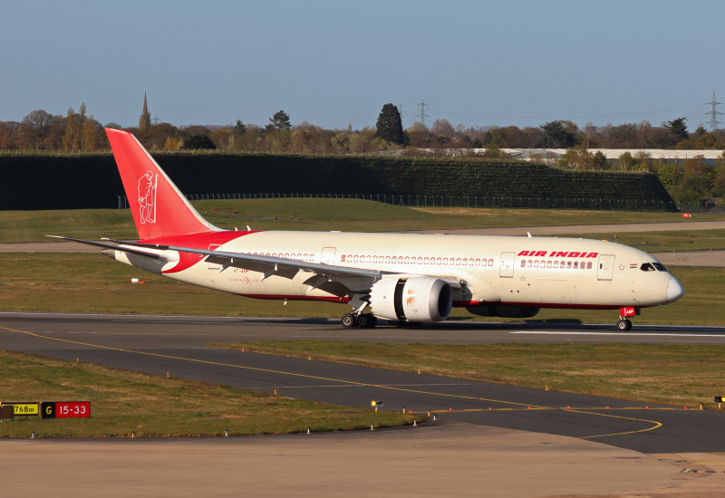 Photo of VT-ANP - Air India Boeing 787-8 at BHX on AeroXplorer Aviation Database