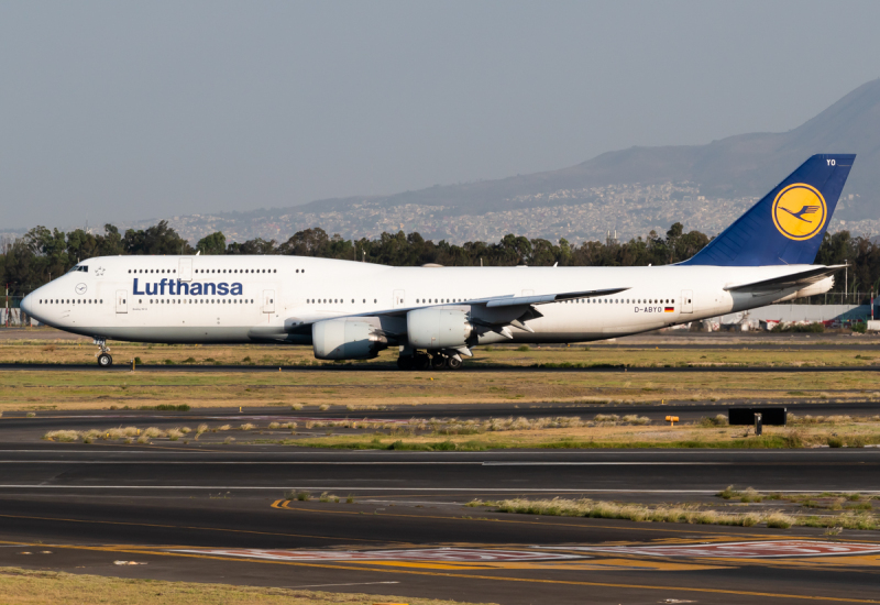 Photo of D-ABYO - Lufthansa Boeing 747-8i at MEX on AeroXplorer Aviation Database