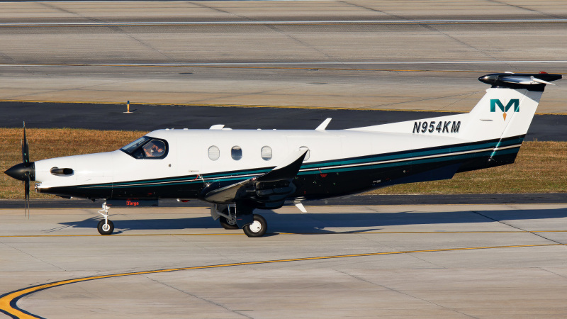 Photo of N954KM - PRIVATE Pilatus PC-12 at TPA on AeroXplorer Aviation Database