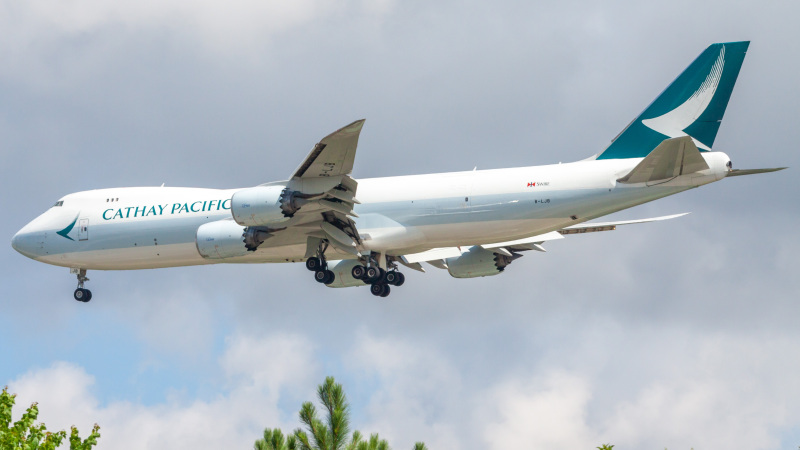 Photo of B-LJB - Cathay Pacific Cargo Boeing 747-8F at IAH on AeroXplorer Aviation Database