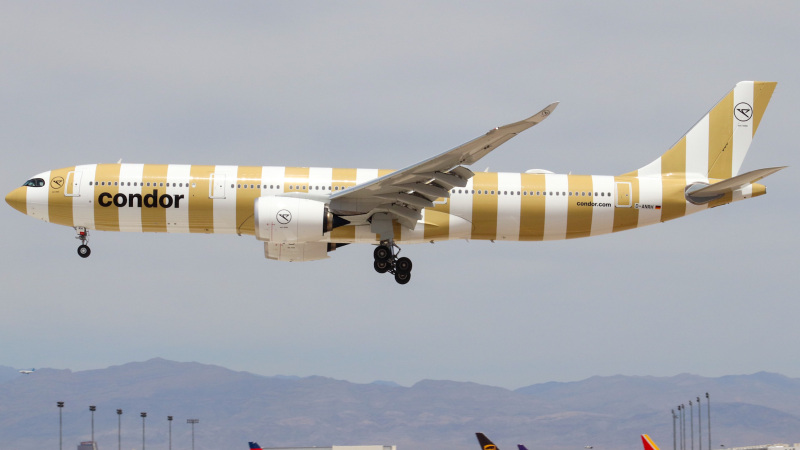 Photo of D-ANRH - Condor Airbus A330-900 at LAS on AeroXplorer Aviation Database