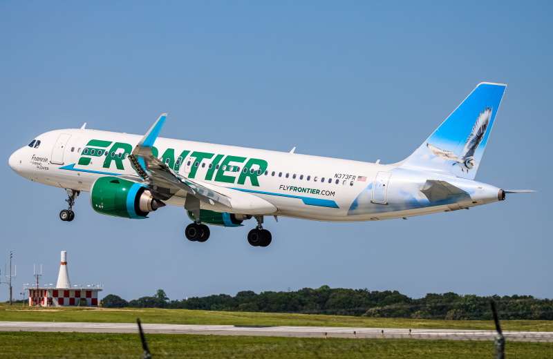 Photo of N373FR - Frontier Airlines Airbus A320NEO at BWI on AeroXplorer Aviation Database