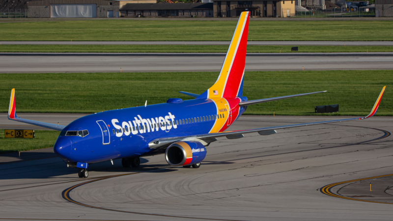 Photo of N461WN - Southwest Airlines Boeing 737-700 at CMH on AeroXplorer Aviation Database