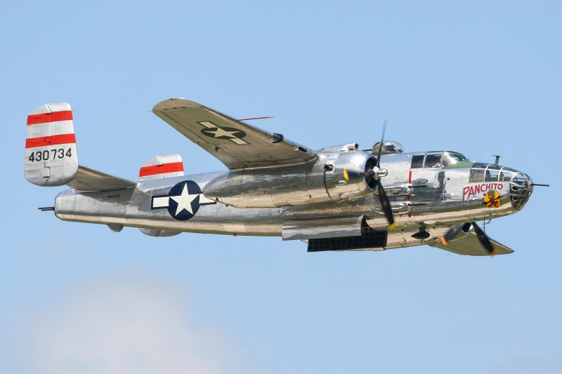 Photo of N9079Z - PRIVATE  North American B-25 Mitchell at DOV on AeroXplorer Aviation Database