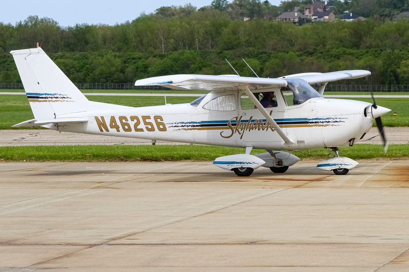 Photo of N46256 - PRIVATE  Cessna 172 at LUK on AeroXplorer Aviation Database