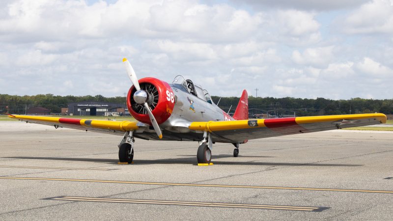 Photo of N26808 - PRIVATE North American SNJ-4 Texan  at MTN on AeroXplorer Aviation Database