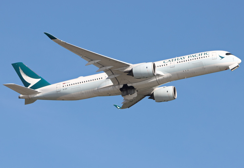 Photo of B-LRV - CATHAY PACIFIC Airbus A350-900 at HKG on AeroXplorer Aviation Database