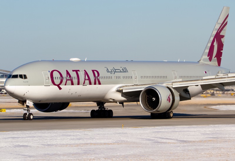 Photo of A7-BAL - Qatar Airways Boeing 777-300ER at ORD on AeroXplorer Aviation Database