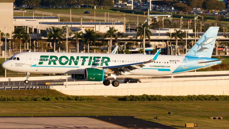 Photo of N614FR - Frontier Airlines Airbus A321-271NX at TPA on AeroXplorer Aviation Database