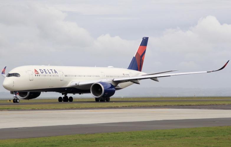 Photo of N519DN - Delta Airlines Airbus A350-900 at AKL on AeroXplorer Aviation Database