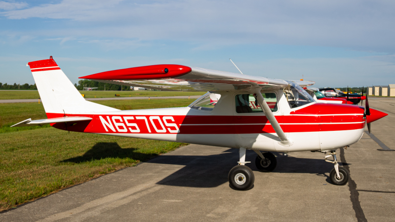 Photo of N6570S - PRIVATE Cessna 172 at DLZ on AeroXplorer Aviation Database