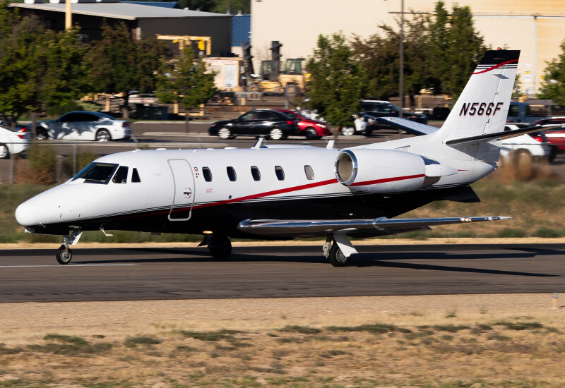 Photo of N566F - PRIVATE Cessna 560XLS Citation Excel at MAN on AeroXplorer Aviation Database