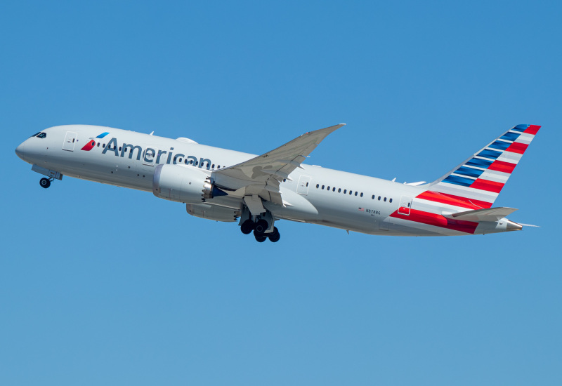 Photo of N878BG - American Airlines Boeing 787-8 at LAX on AeroXplorer Aviation Database