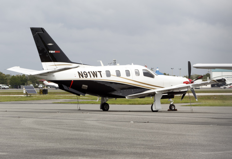 Photo of N91WT - PRIVATE Socata TBM-850 at ORL on AeroXplorer Aviation Database