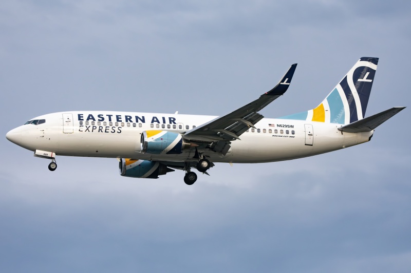 Photo of N629SW - Eastern Airlines Boeing 737-300 at SJC on AeroXplorer Aviation Database