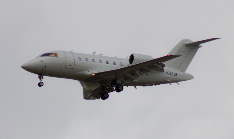 Photo of N650JR - PRIVATE Bombardier Challenger 650 at KBOI on AeroXplorer Aviation Database