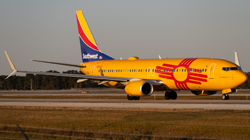 Photo of N8655D - Southwest Airlines Boring 737-800 at MCO on AeroXplorer Aviation Database
