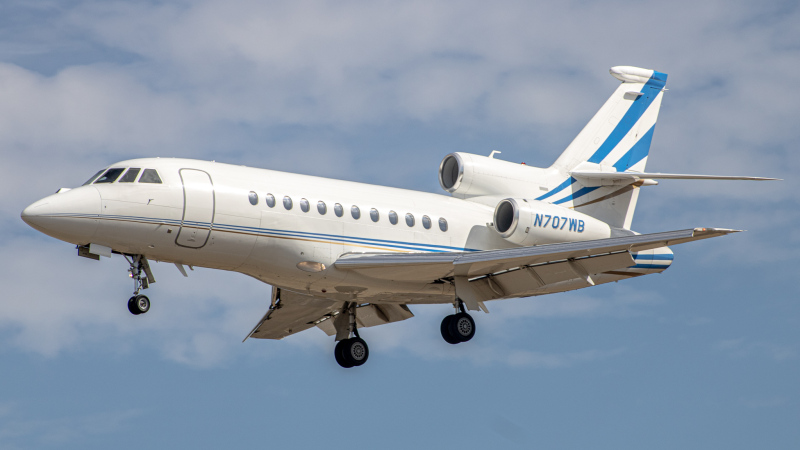 Photo of N707WB - PRIVATE Dassault Falcon 900EX at BWI on AeroXplorer Aviation Database
