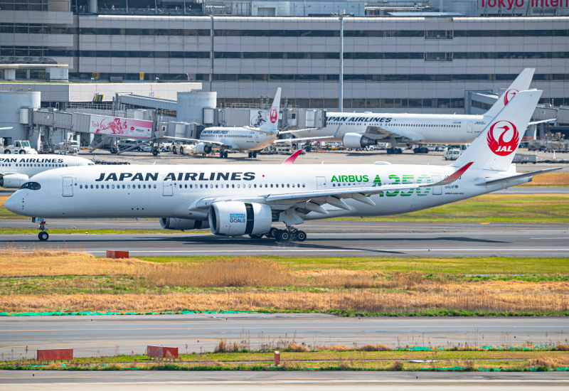Photo of JA03XJ - Japan Airlines Airbus A350-900 at HND on AeroXplorer Aviation Database