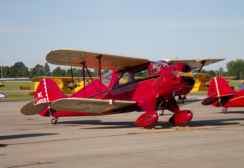 Photo of NC14010 - PRIVATE WACO YKC at DLZ on AeroXplorer Aviation Database