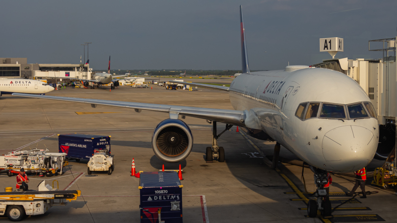 Photo of N668DN - Delta Airlines Boeing 757-200 at ATL on AeroXplorer Aviation Database