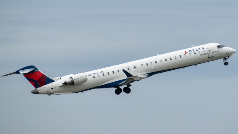Photo of N329PQ - Delta Airlines Mitsubishi CRJ-900 at CVG on AeroXplorer Aviation Database