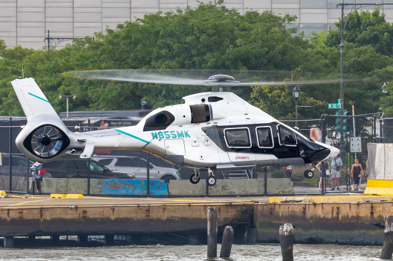 Photo of N855MK - PRIVATE Airbus H160 at JRA on AeroXplorer Aviation Database