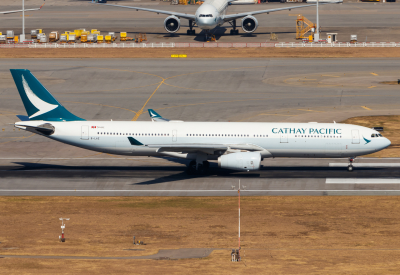 Photo of B-LAE - Cathay Pacific Airbus A330-300 at HKG on AeroXplorer Aviation Database