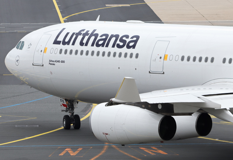 Photo of D-AIFE - Lufthansa Airbus A340-300 at FRA on AeroXplorer Aviation Database