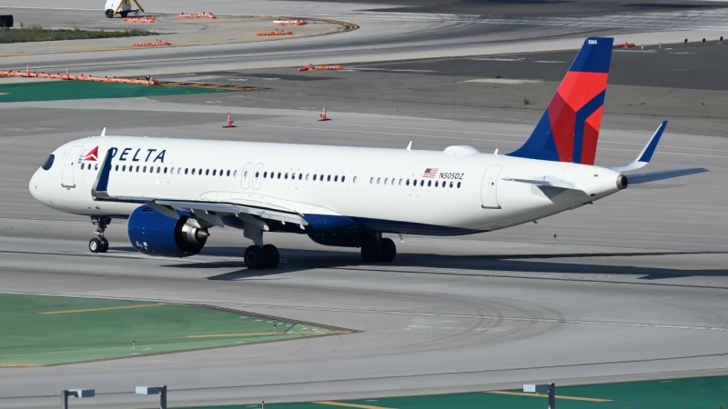 Photo of N505DZ - Delta Airlines Airbus A321NEO at LAX on AeroXplorer Aviation Database