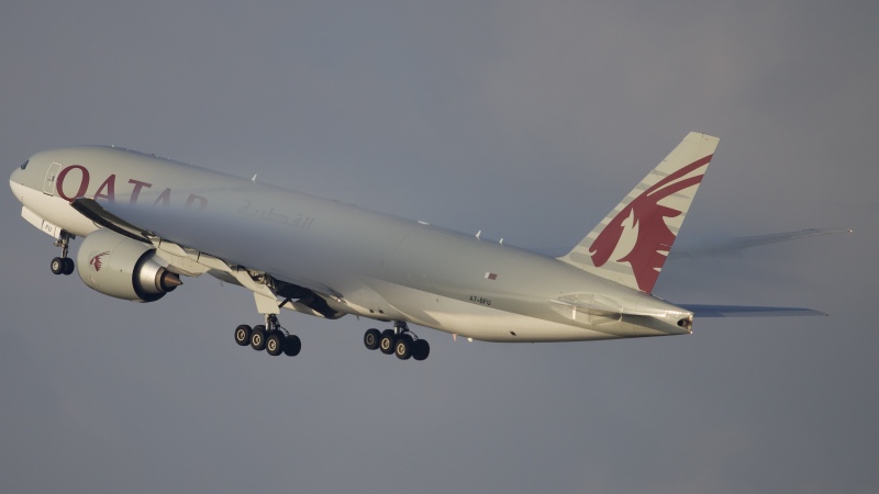 Photo of A7-BFU - Qatar Air Cargo Boeing 777-F at IAH on AeroXplorer Aviation Database