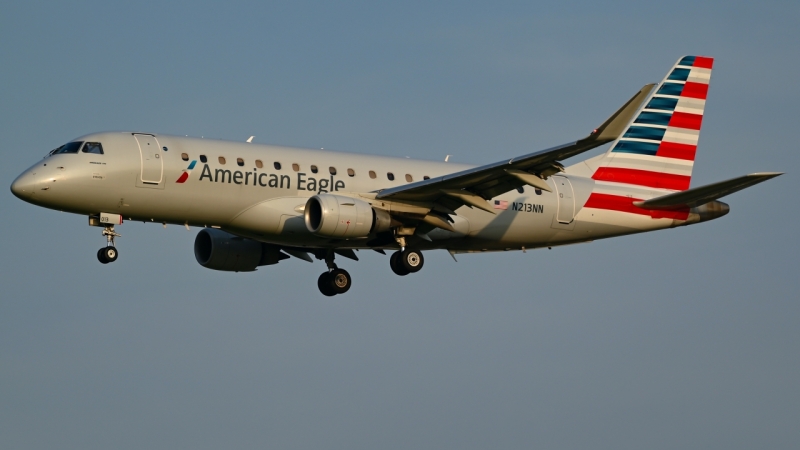 Photo of N213NN - American Eagle Embraer E175 at DFW on AeroXplorer Aviation Database