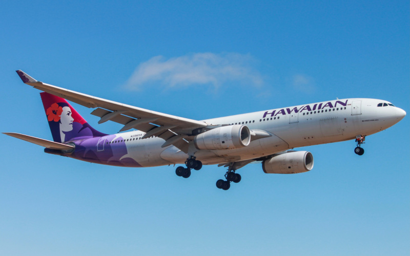 Photo of N396HA - Hawaiian Airlines Airbus A330-200 at LAX on AeroXplorer Aviation Database