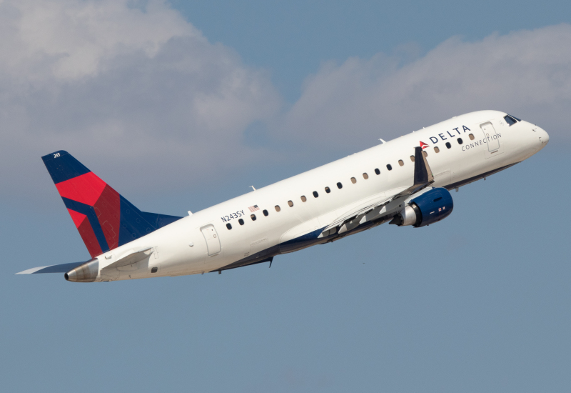 Photo of N243SY - Delta Connection Embraer E175 at SAT on AeroXplorer Aviation Database
