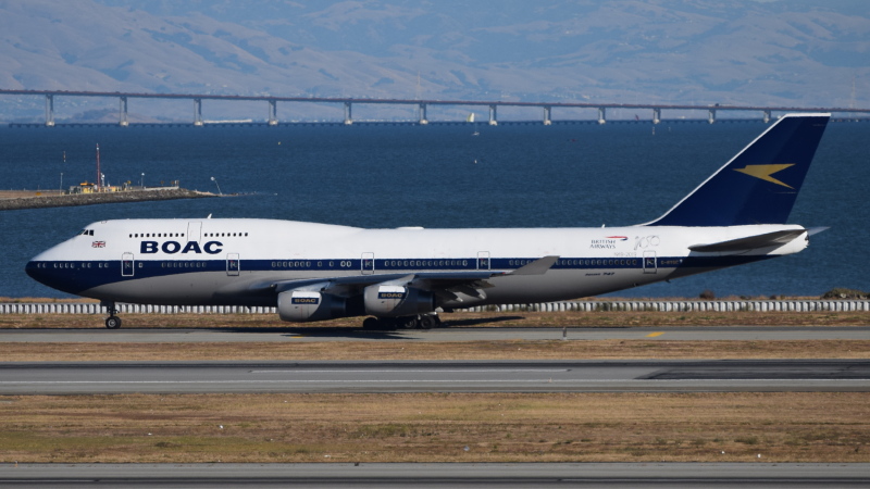 Photo of G-BYGC - British Airways Boeing 747-400 at SFO on AeroXplorer Aviation Database