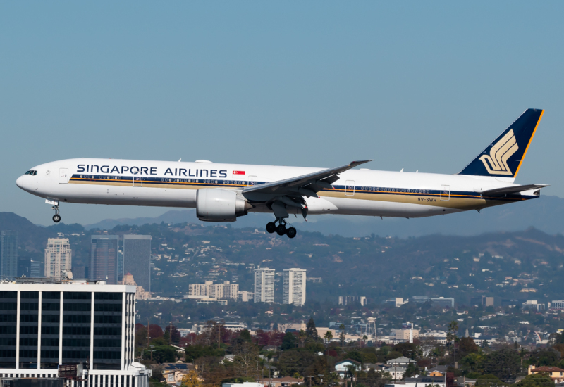 Photo of 9V-SWH - Singapore Airlines Boeing 777-300ER at LAX on AeroXplorer Aviation Database