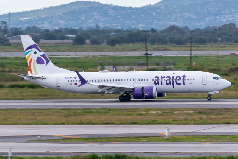 Photo of HI1104 - Arajet Boeing 737 MAX 8 at NLU on AeroXplorer Aviation Database