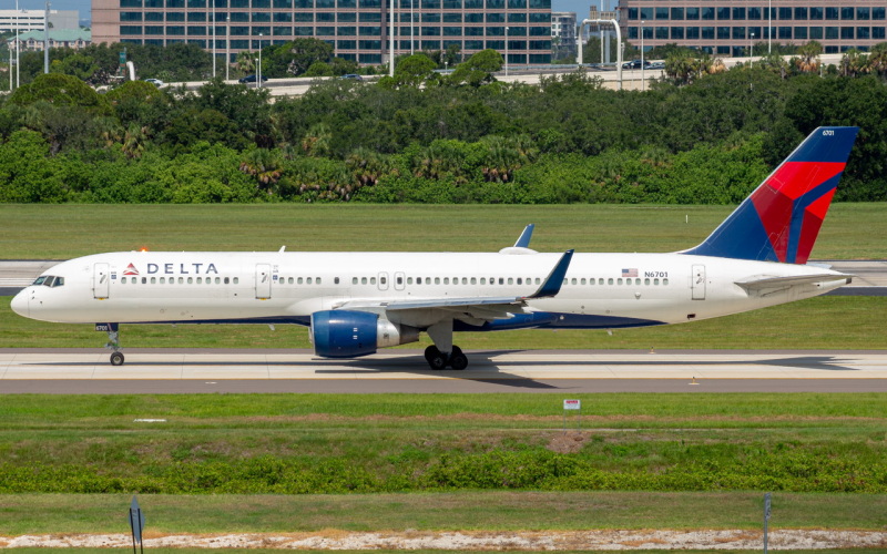 Photo of N6701 - Delta Airlines Boeing 757-200 at TPA on AeroXplorer Aviation Database