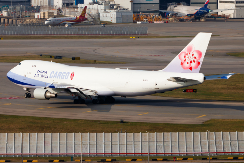 Photo of B-18710 - China Airlines Cargo Boeing 747-400F at HKG on AeroXplorer Aviation Database
