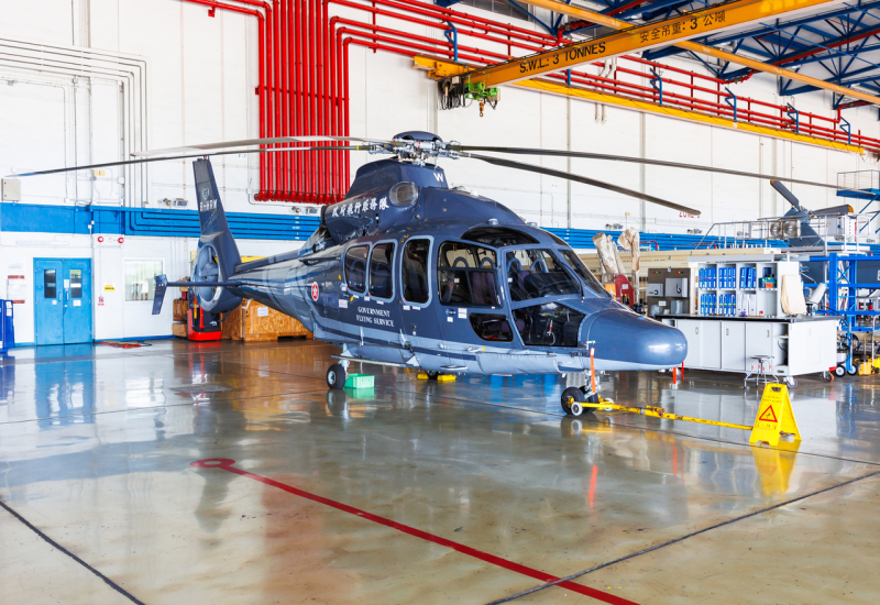 Photo of B-HRW - Hong Kong Government Flying Service Eurocopter EC-155B-1 at HKG on AeroXplorer Aviation Database