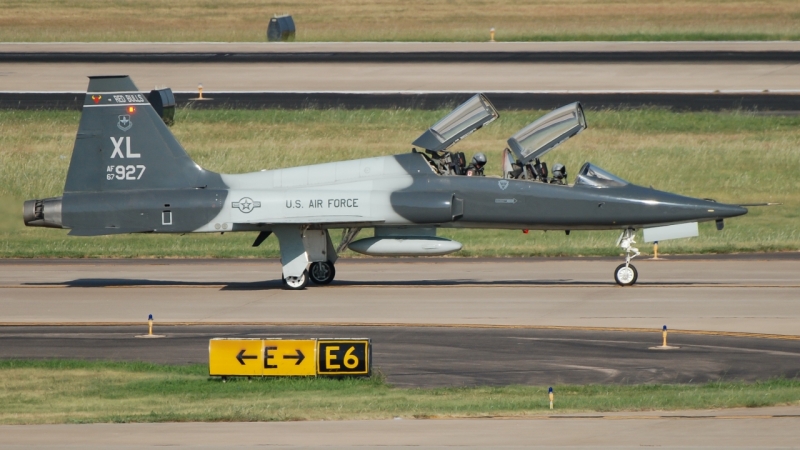 Photo of 67-14927 - USAF - United States Air Force Northrop T-38 Talon at OKC on AeroXplorer Aviation Database