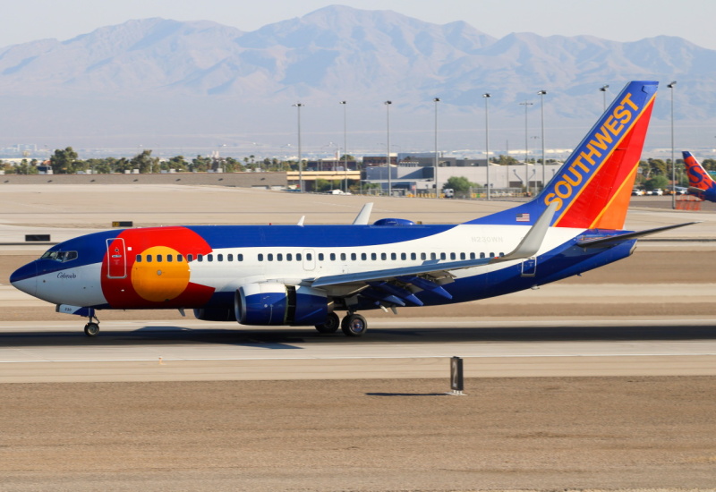 Photo of N230WN - Southwest Airlines Boeing 737-700 at LAS on AeroXplorer Aviation Database