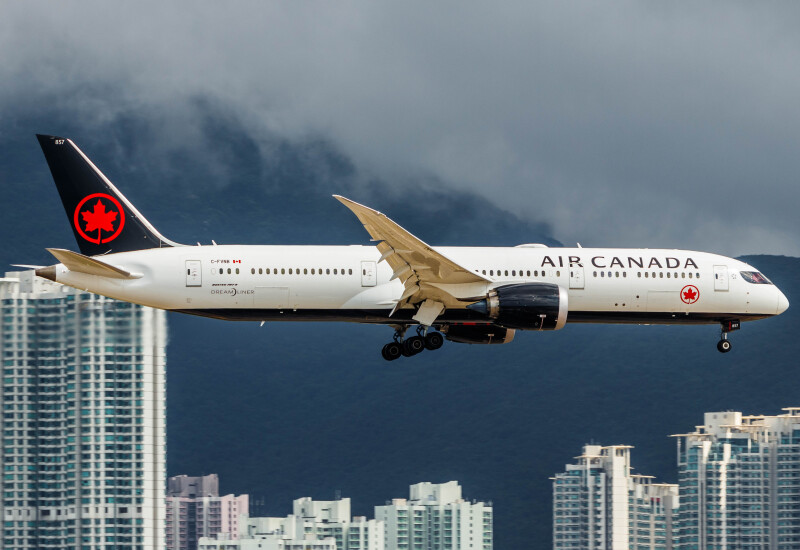 Photo of C-FVNB - Air Canada Boeing 787-9 at HKG on AeroXplorer Aviation Database