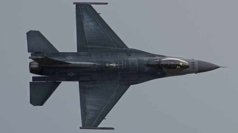 Photo of 92-3906 - USAF - United States Air Force General Dynamics F-16 Fighting Falcon at N/A on AeroXplorer Aviation Database