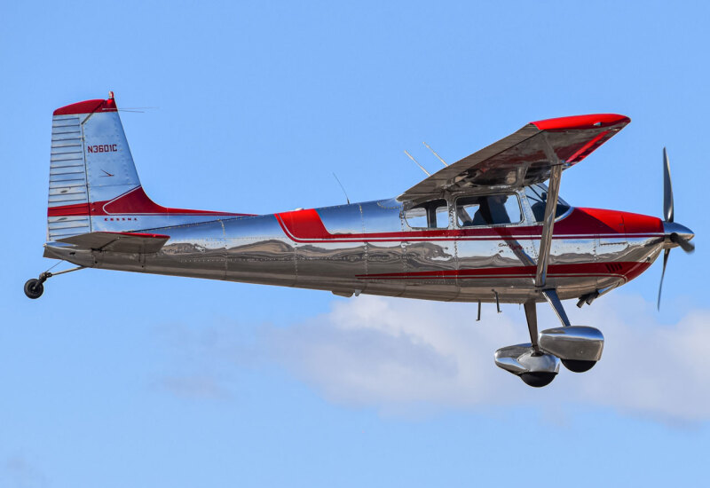 Photo of N3601C - PRIVATE Cessna 180 at LMO on AeroXplorer Aviation Database