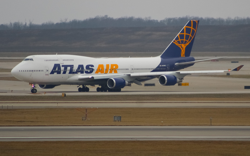 Photo of N481MC - Atlas Air Boeing 747-400 at CVG on AeroXplorer Aviation Database