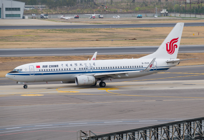 Photo of B-1529 - Air China Boeing 737-800 at GMP on AeroXplorer Aviation Database