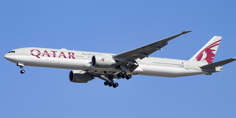 Photo of A7-BEG - Qatar Airways Boeing 777-300ER at IAD on AeroXplorer Aviation Database